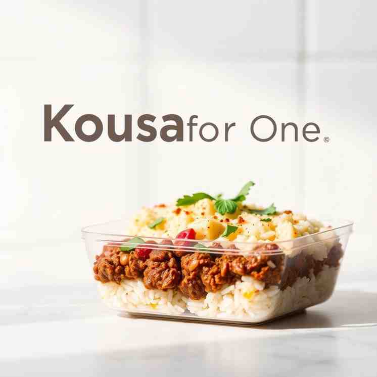Kousa for One - Easy Ground Beef & Rice Meal Prep